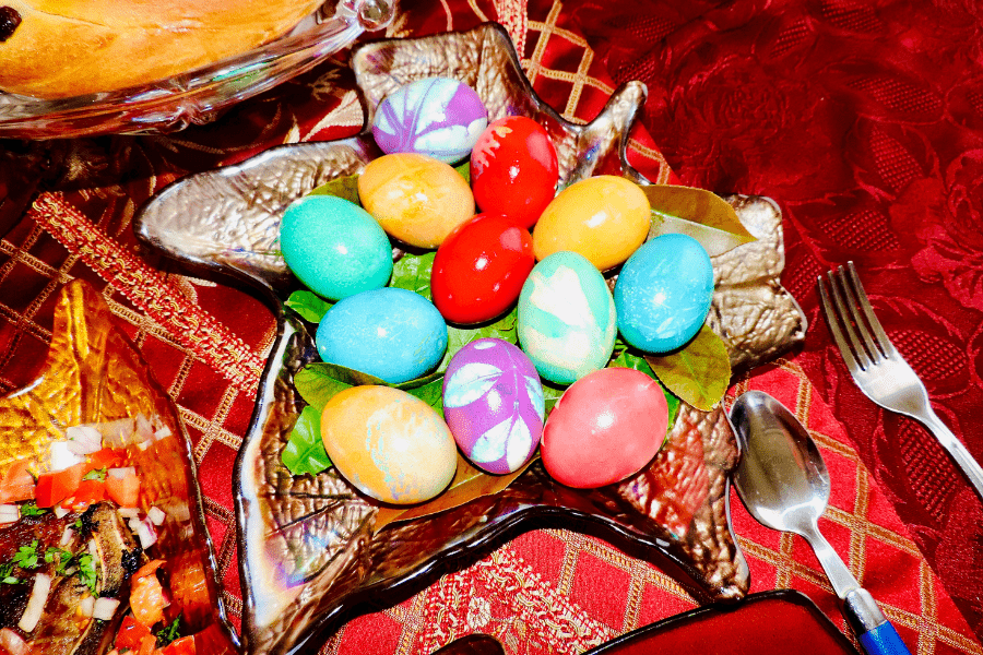 Natural Easter Egg decor