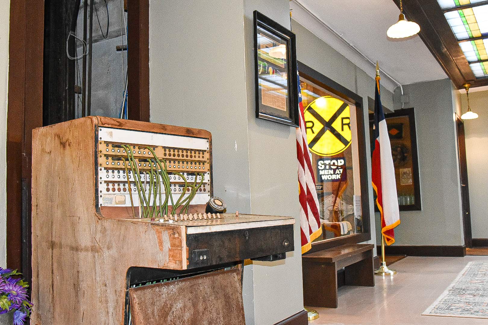 Antique Telephone Switchboard