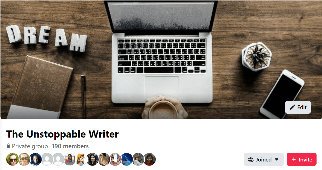 facebook writer groups