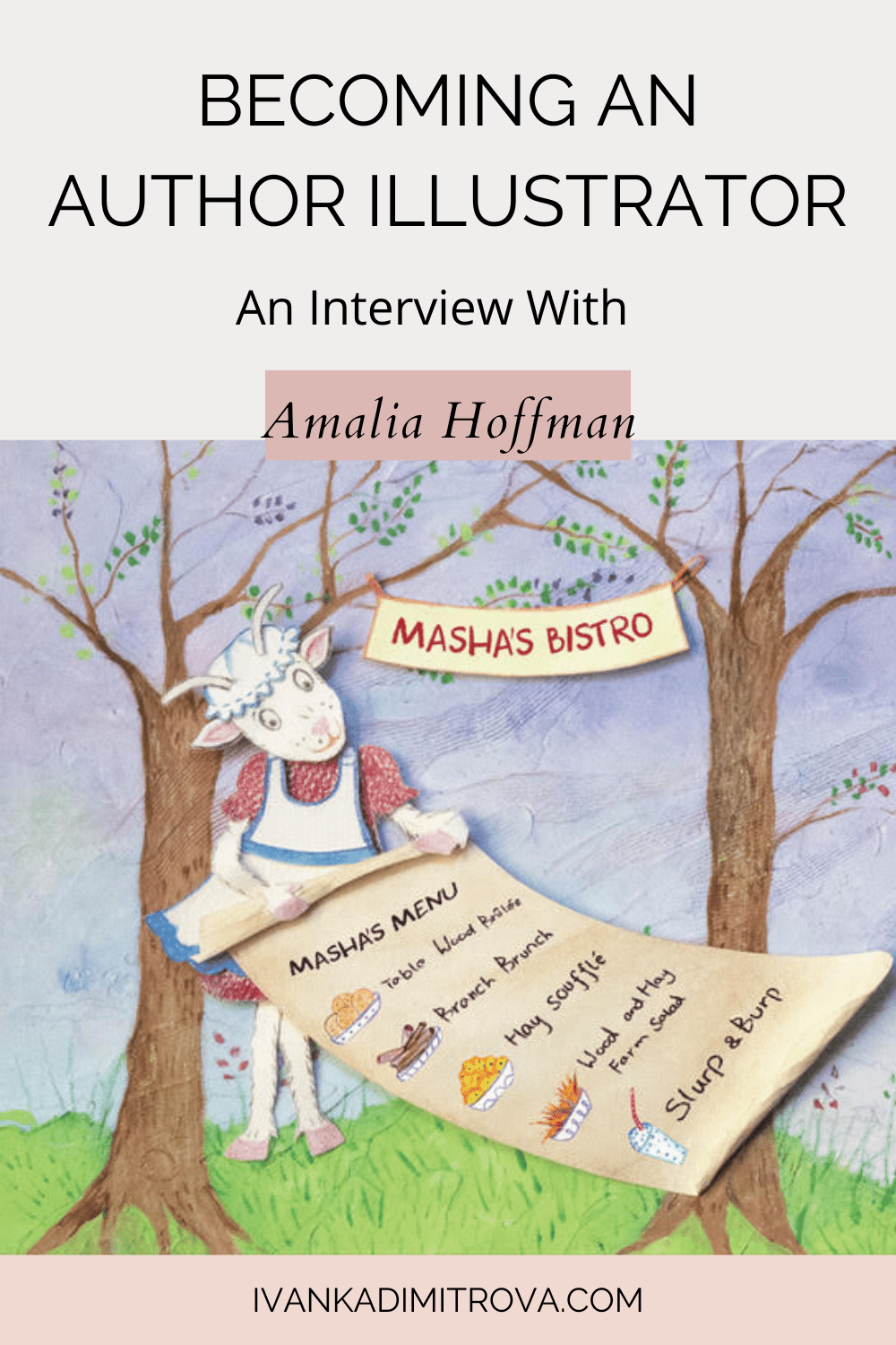 interview with author writing picture books
