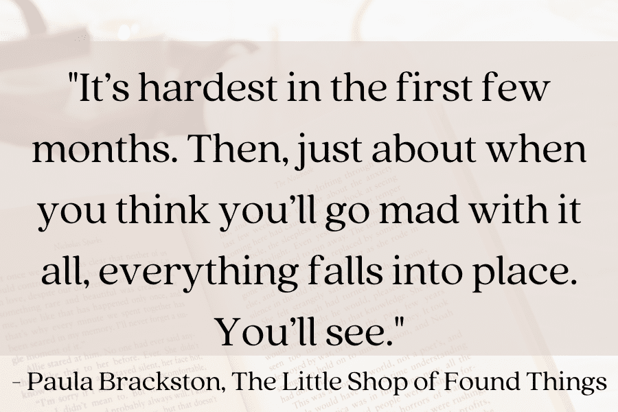 The Little Shop of Found Things Quote Paula Brackston
