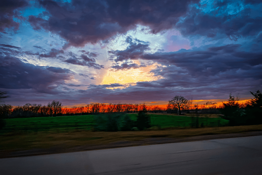 Paris TX Sunset Things to do in Paris Texas