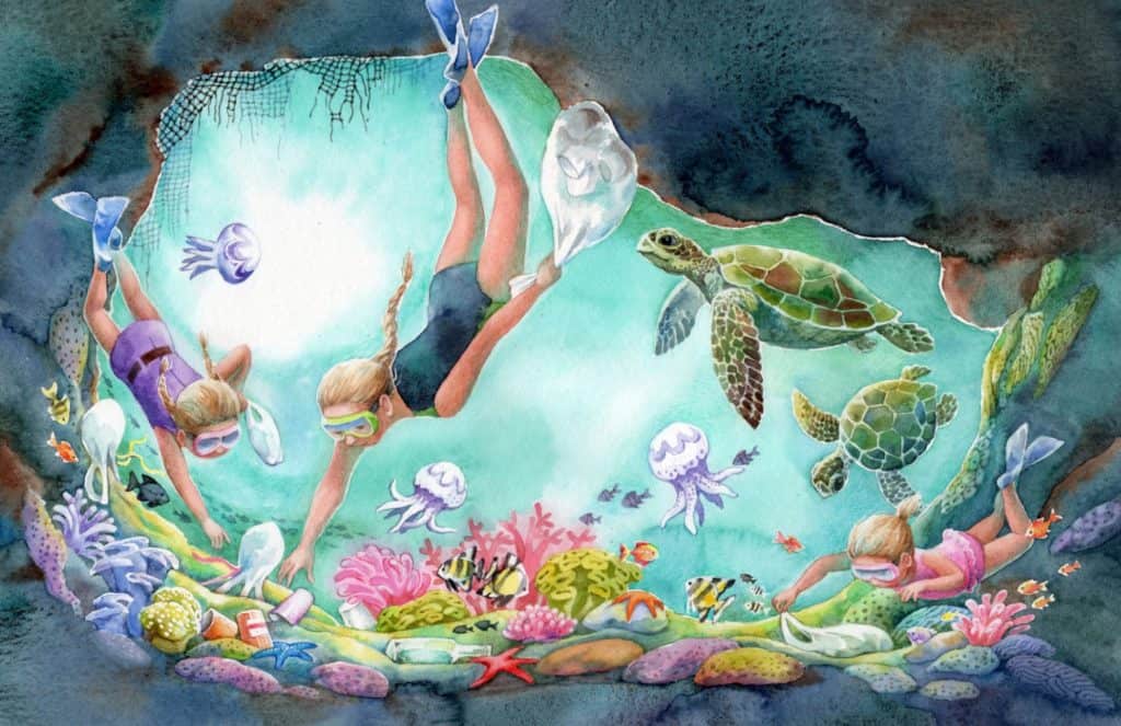 Ocean plastic