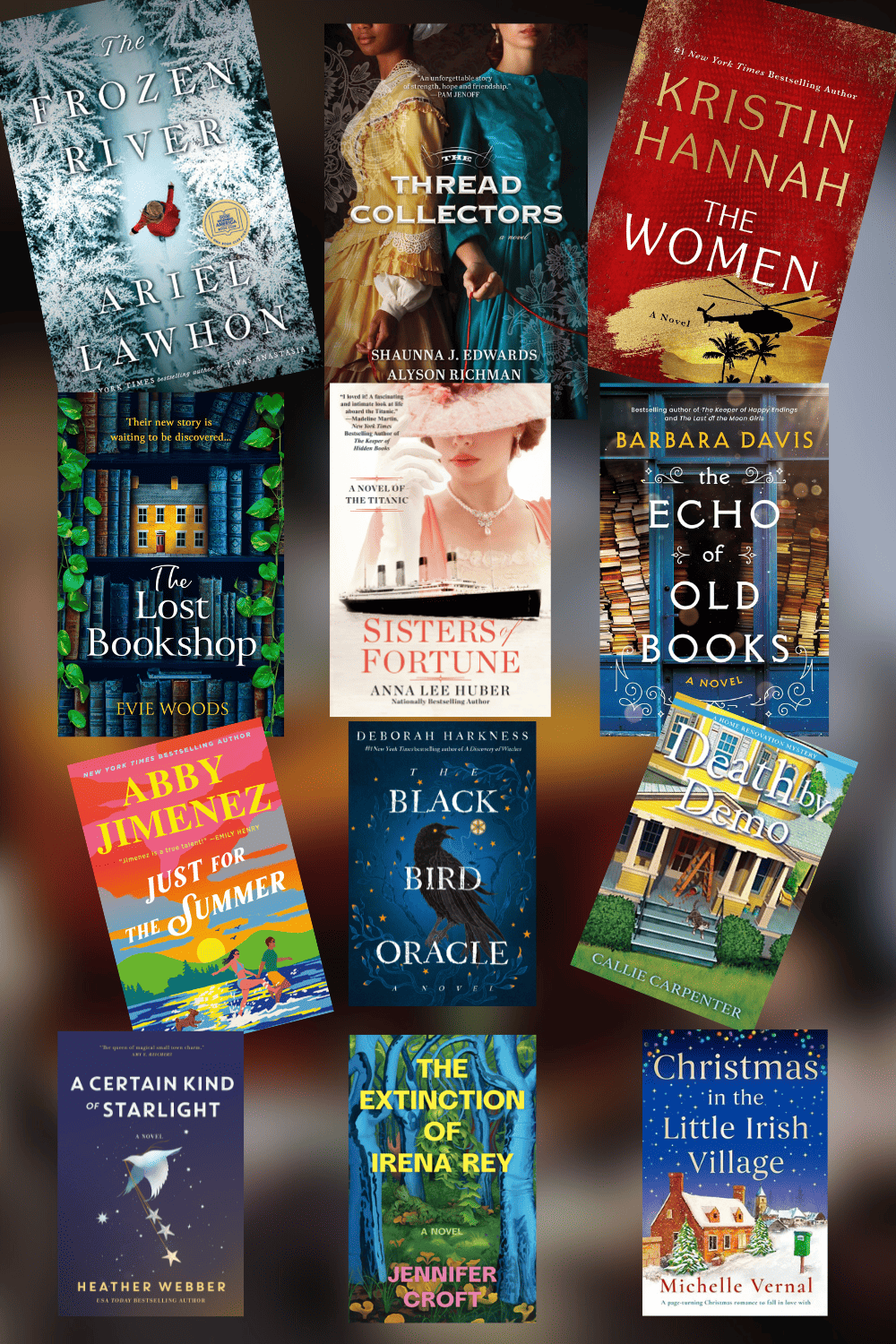 Book Club Top Ten Fiction Books 2024 Ricca Chloette