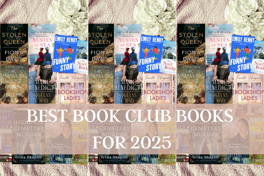 Best book club BOOKS 2025 collage